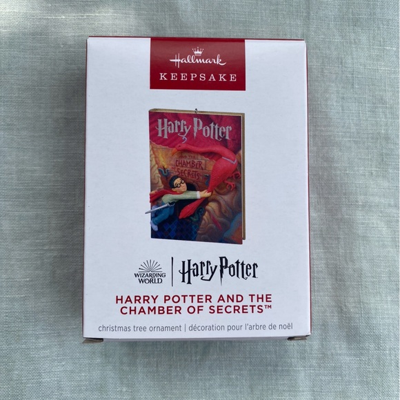 Hallmark Other - NIB NWT Hallmark Harry Potter and the Chamber of Secrets book ornament